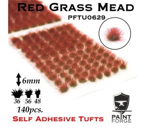 Paint Forge Tuft 6mm Red Grass Mead