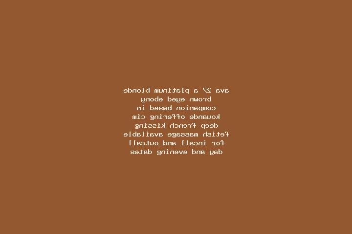 Ava, 27, a platinum blonde brown-eyed ebony companion based in Kouande. Offering CIM, Deep French Kissing, Fetish, Massage. Available for incall and outcall,...