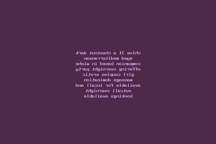 Chloe, 31, a chestnut dark-eyed mediterranean companion based in Wiehe. Offering Overnight, Party Girl, Couples, Erotic Massage, Domination. Available for in...