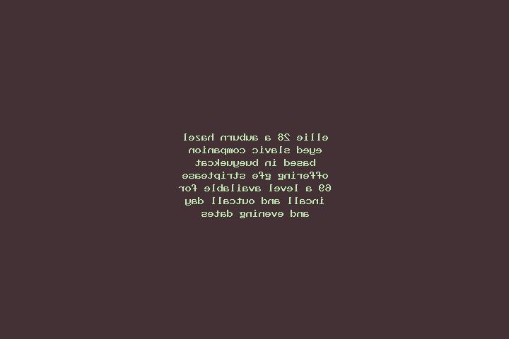 Ellie, 28, a auburn hazel-eyed slavic companion based in Bueyuekcat. Offering GFE, Striptease, 69, A-Level. Available for incall and outcall, day and evening...