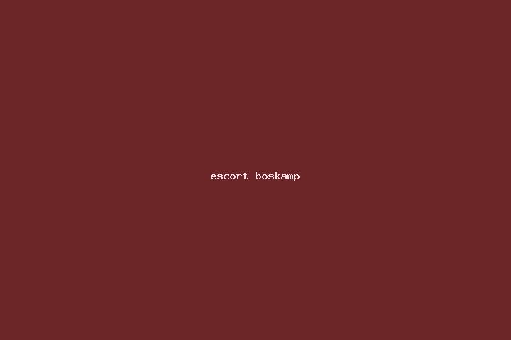 escort Boskamp