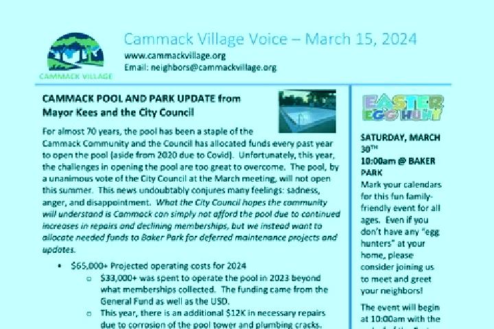 escort Cammack Village