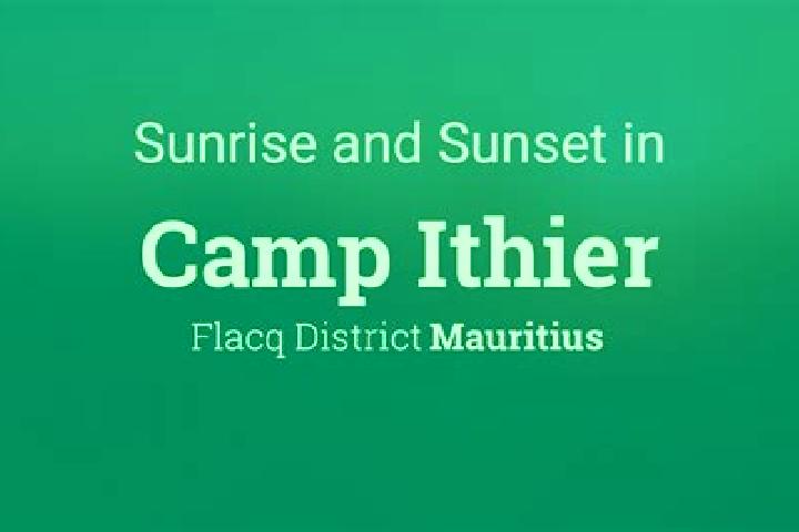 escort Camp Ithier