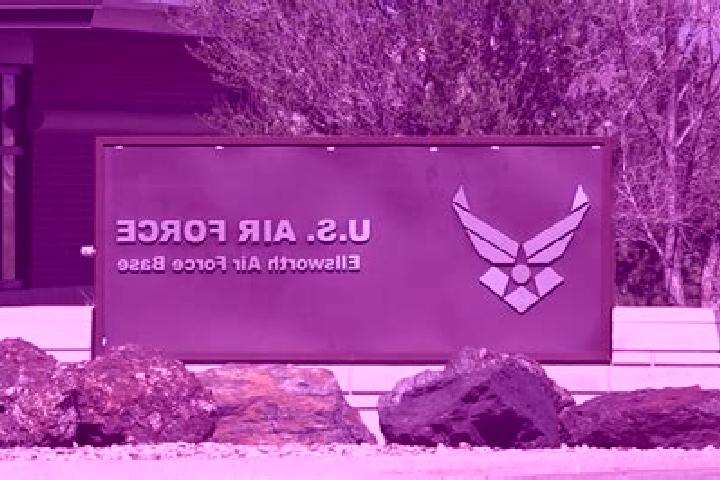 escort Ellsworth Air Force Base