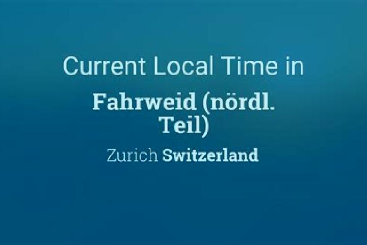 escort Fahrweid (noerdl. Teil) / Fahrweid