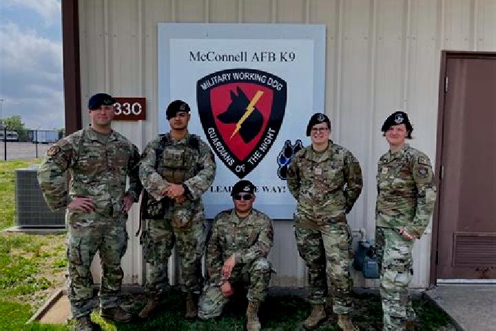 escort McConnell AFB