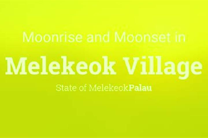 escort Melekeok Village