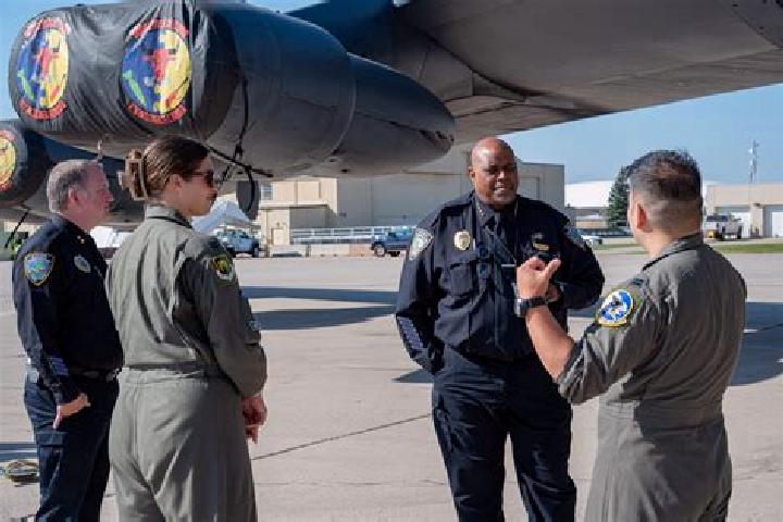 escort Minot Air Force Base