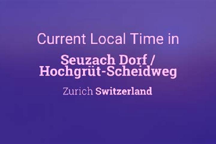 escort Seuzach Dorf / Hochgruet-Scheidweg