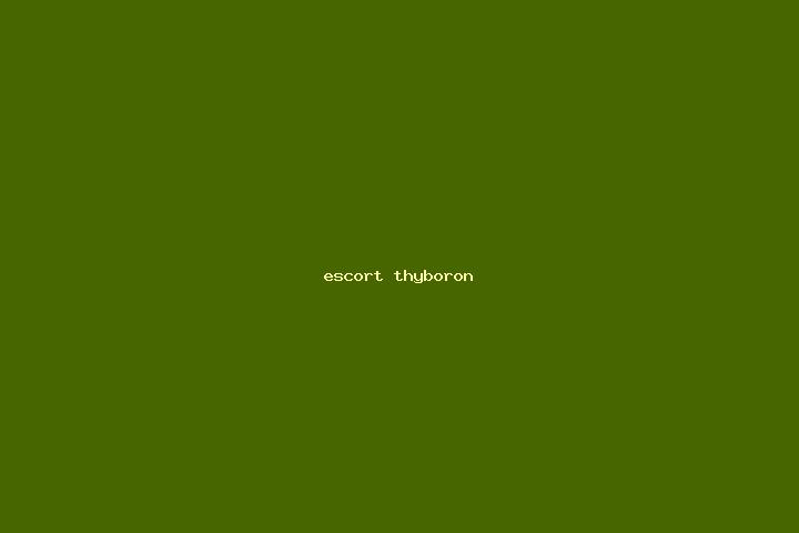 escort Thyboron