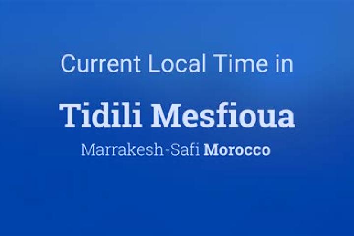 escort Tidili Mesfioua