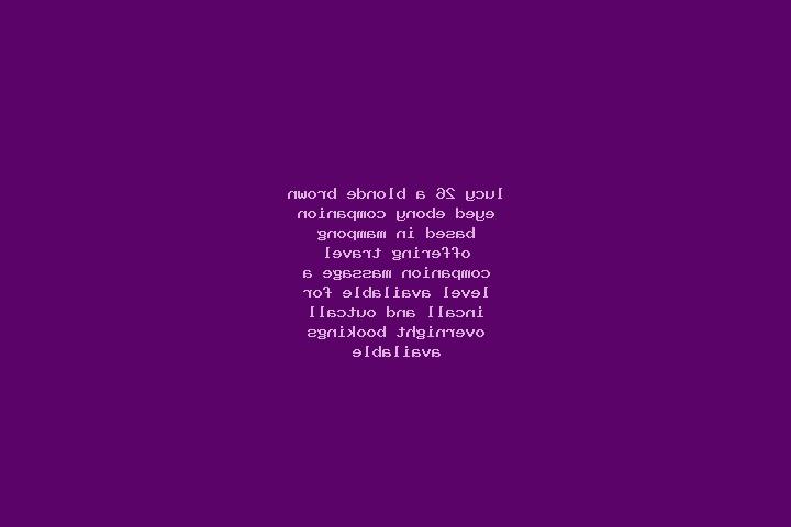 Lucy, 26, a blonde brown-eyed ebony companion based in Mampong. Offering Travel Companion, Massage, A-Level. Available for incall and outcall, overnight book...