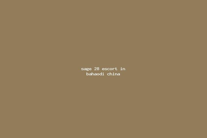Sage, 28 — Escort in Bahaodi, China